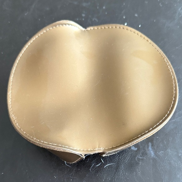 Authentic Gucci Metallic Gold Leather Sunglass Case - Picture 3 of 3